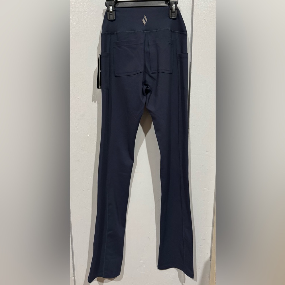 Skechers Navy Blue Activewear Leggings - Picture 4 of 8